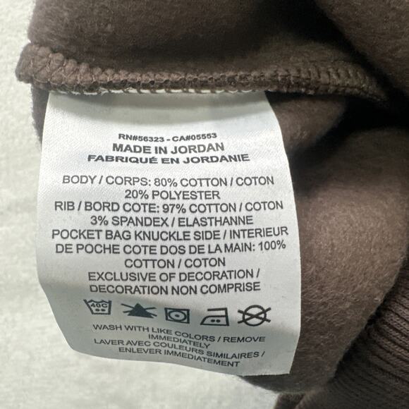 Nike Sport Shorts Womens Size XS Phoenix Fleece High Waisted Loose Fit Brown NEW - Picture 9 of 13